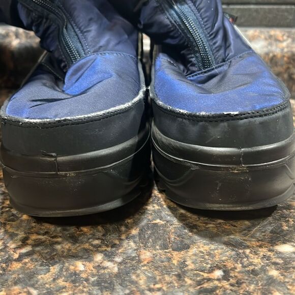 Pajar Canada "Toboggan 2.0" Tall Nylon Boots dark blue size 8.5 - Picture 7 of 16